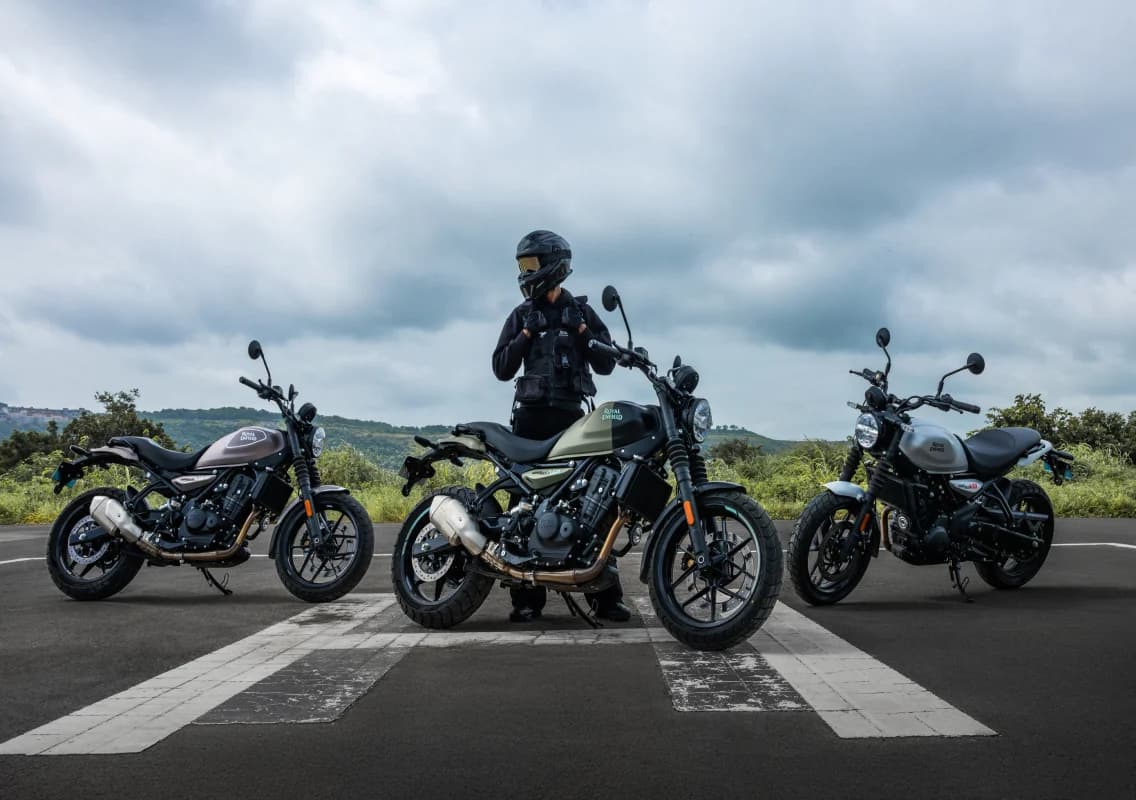 Royal Enfield launches Guerrilla 450 in bold Shadow Ash colourway
