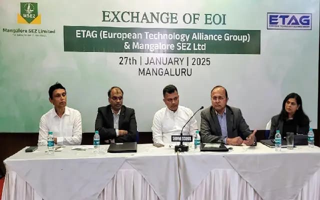 ETAG to Set Up High-Tech Energy Facility in Mangaluru SEZ by 2026