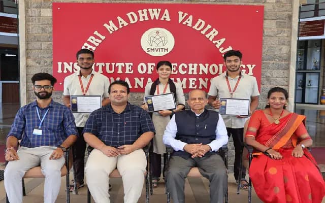 SMVITM students win national prize for renewable cold storage idea