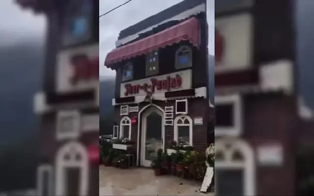 Sher-e-Punjab restaurant destroyed as floods ravage Manali