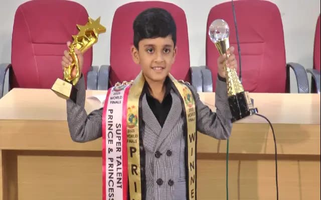 Mangaluru boy Rushabh Rao wins international fashion show in Vietnam