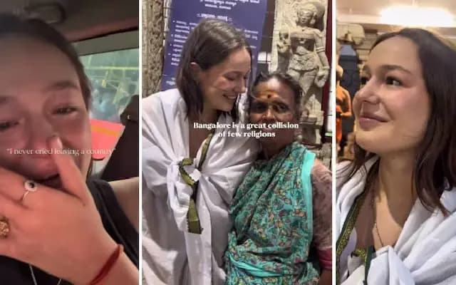 Bengaluru leaves a lasting imprint on tourist’s heart in tearful farewell video