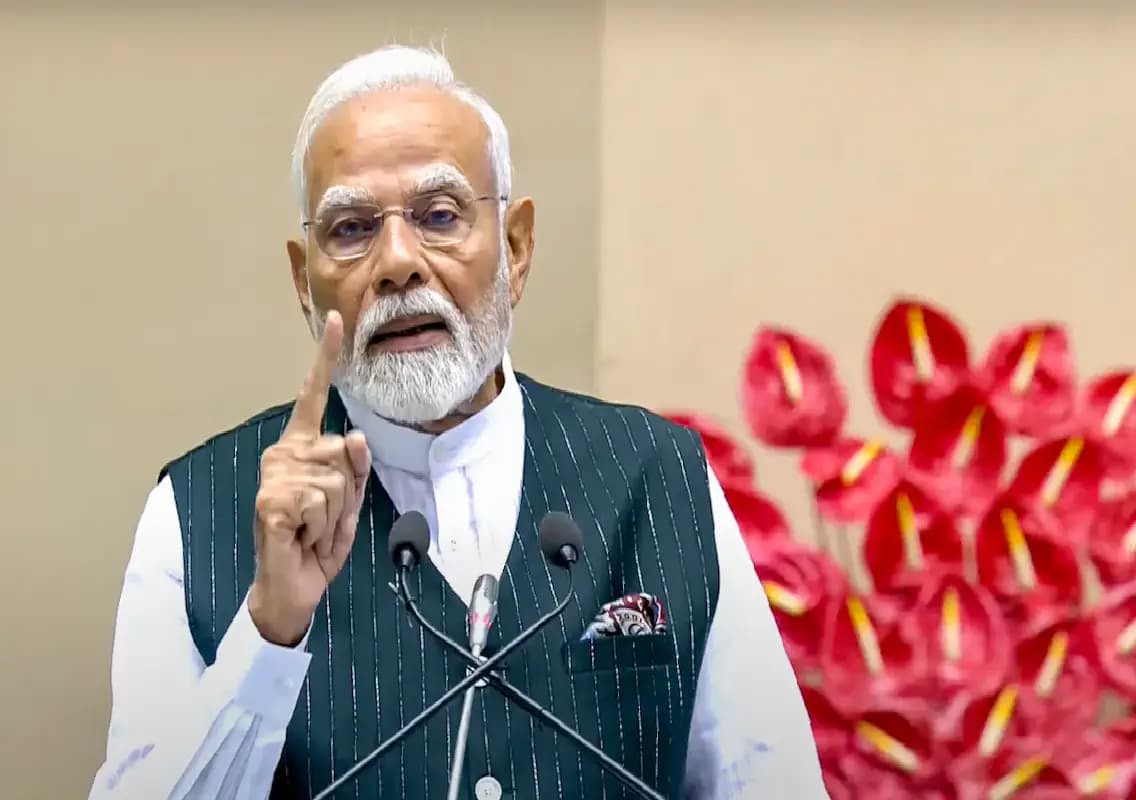 PM Modi accuses Congress of backing Pakistan-groomed terrorists over Indian Army