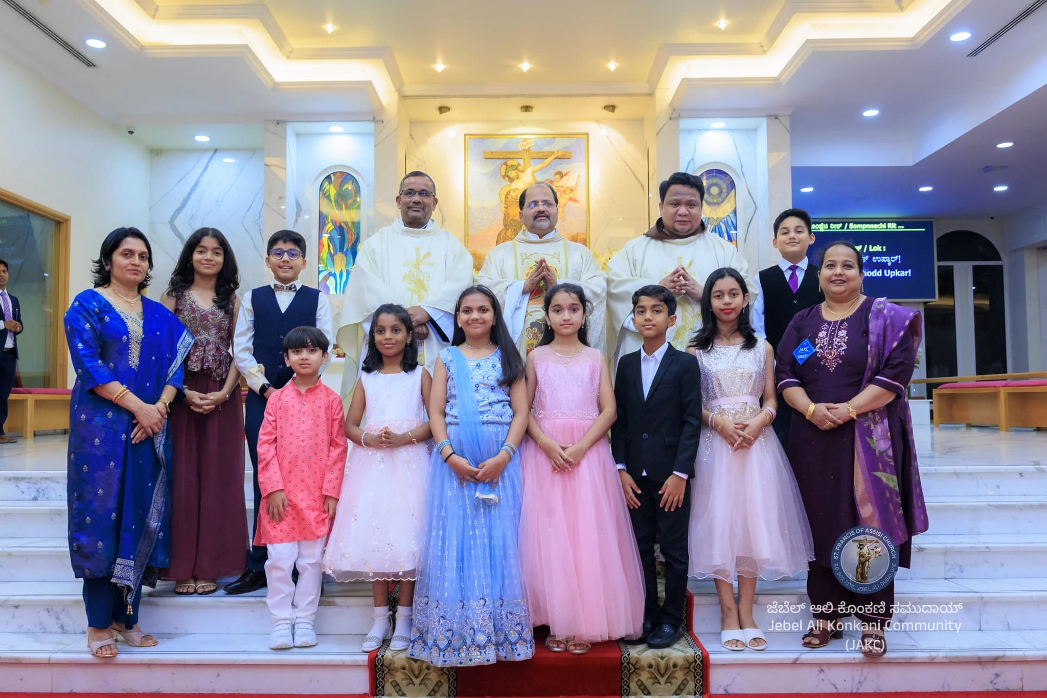 Children lead prayers as Jebel Ali Konkani Community celebrates Monthi Fest