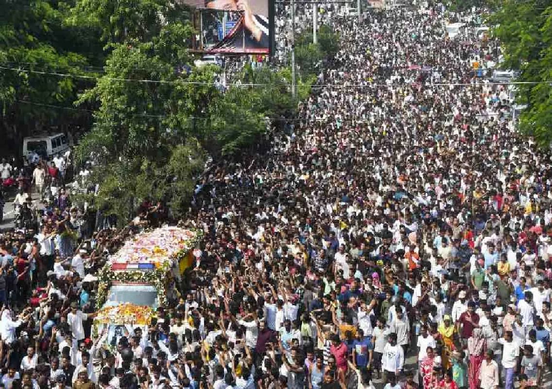 Thousands bid farewell to Zubeen Garg in Guwahati after tragic death