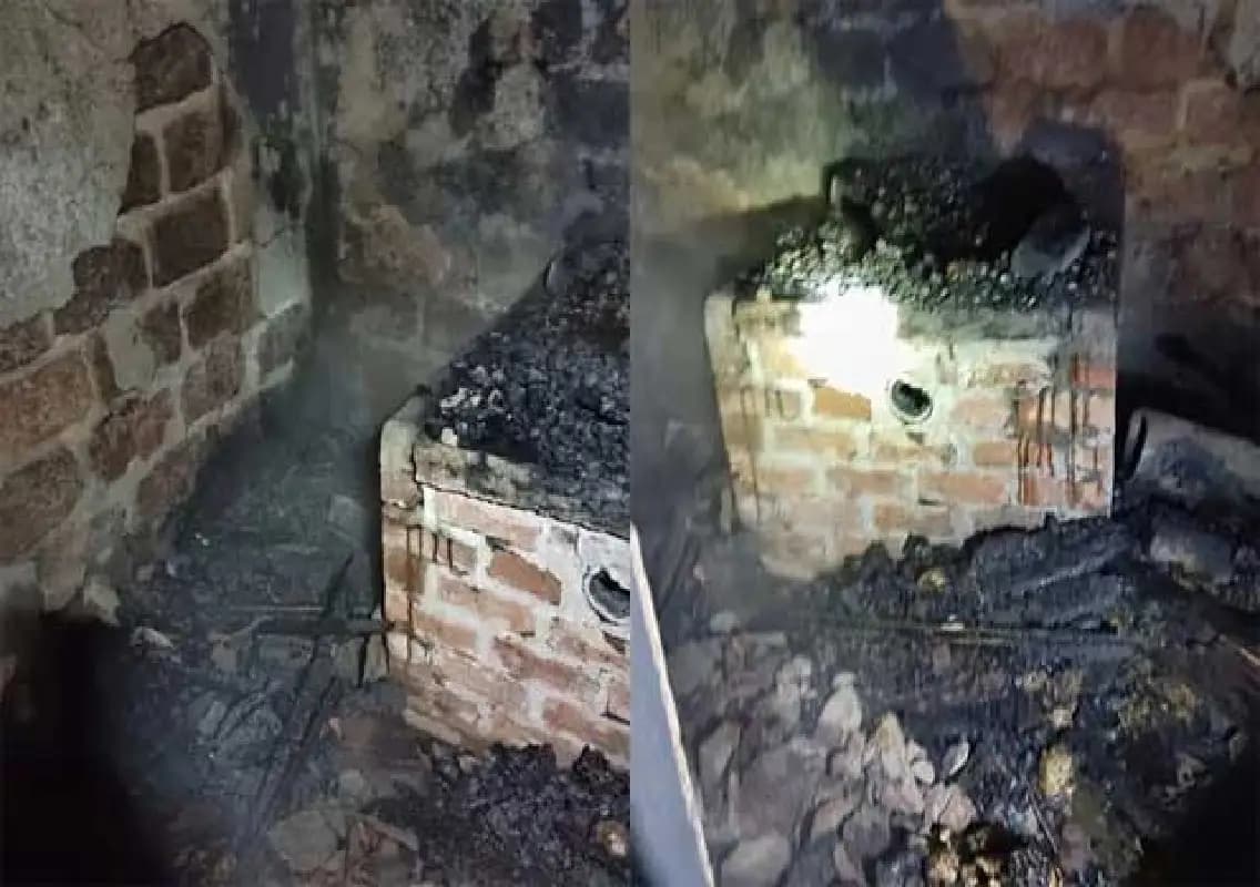 Fire destroys arecanut and rubber sheets in Sullia smoke house blaze