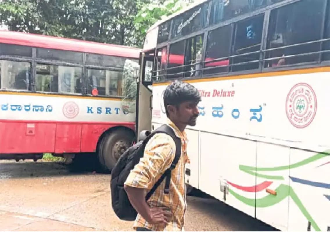 Sixteen injured as two KSRTC buses collide near Shiradi on NH-75