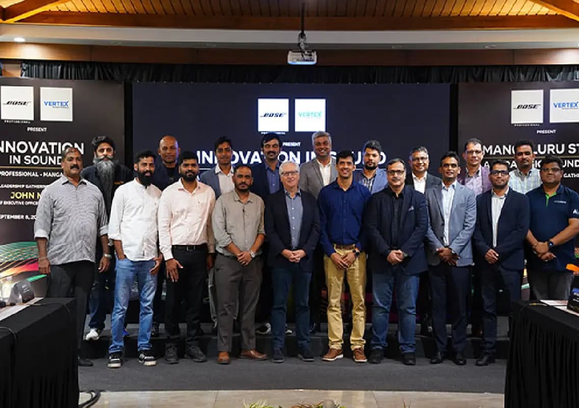 Bose Professional round table spotlights Mangaluru as a rising tech hub