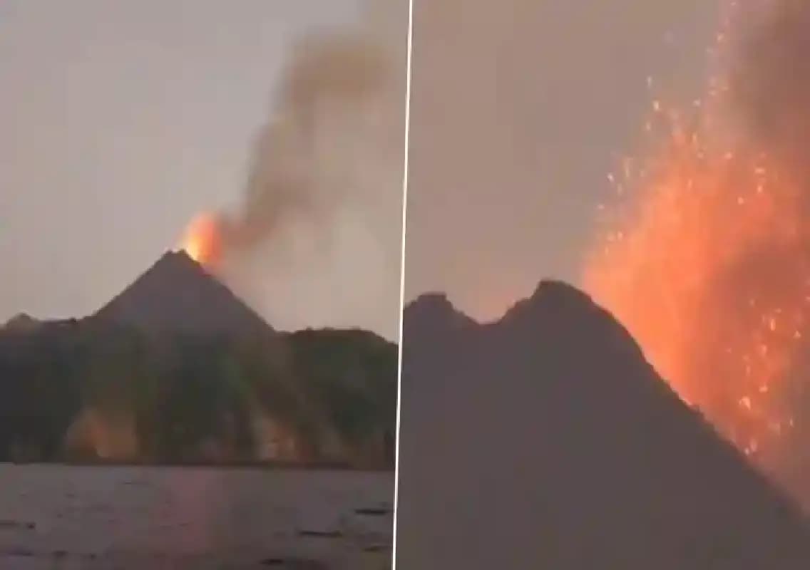 Minor eruptions recorded at Barren Island, India’s only active volcano