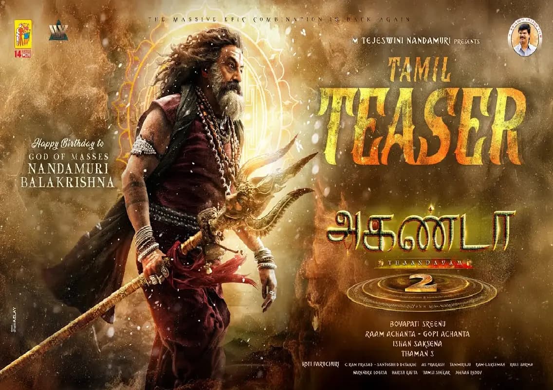 Akhanda 2: Thaandavam gets release date, new poster unveiled