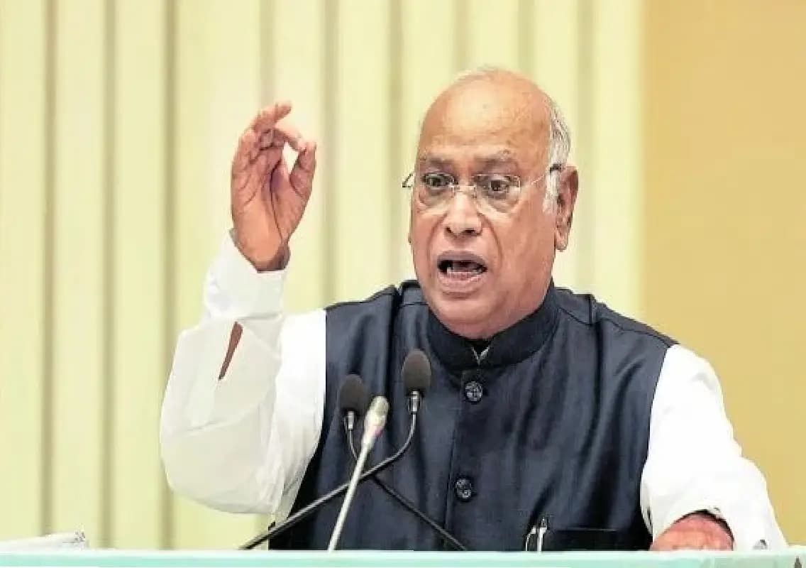 Kharge blames Modi for rise in Dalit, Adivasi crimes after IPS officer’s suicide