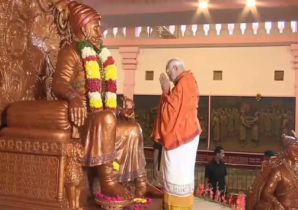 PM Modi prays at Srisailam, to launch ₹13,430 crore Andhra projects