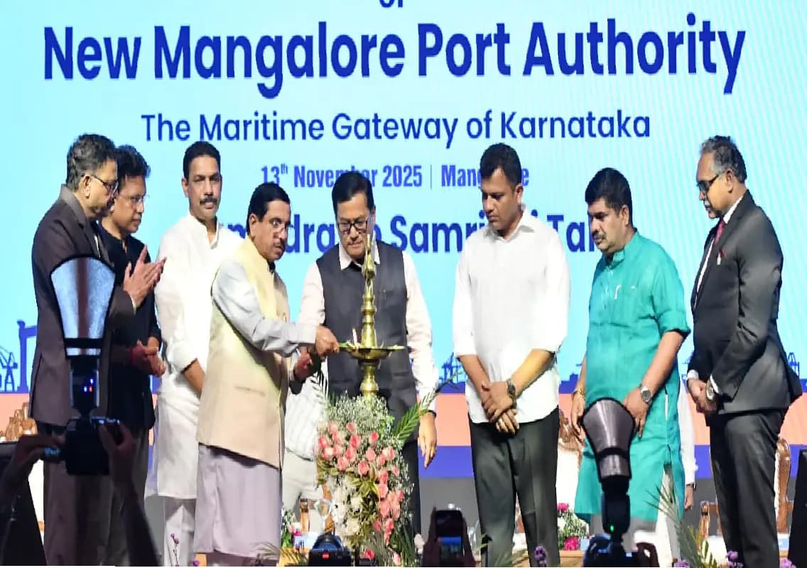 New Mangalore Port’s Golden Jubilee marked with major ₹1,500-crore projects