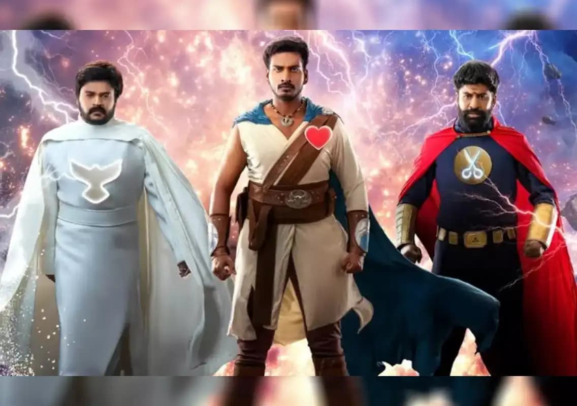 Purushaha first look sparks laughs — superhero husbands vs wives war begins