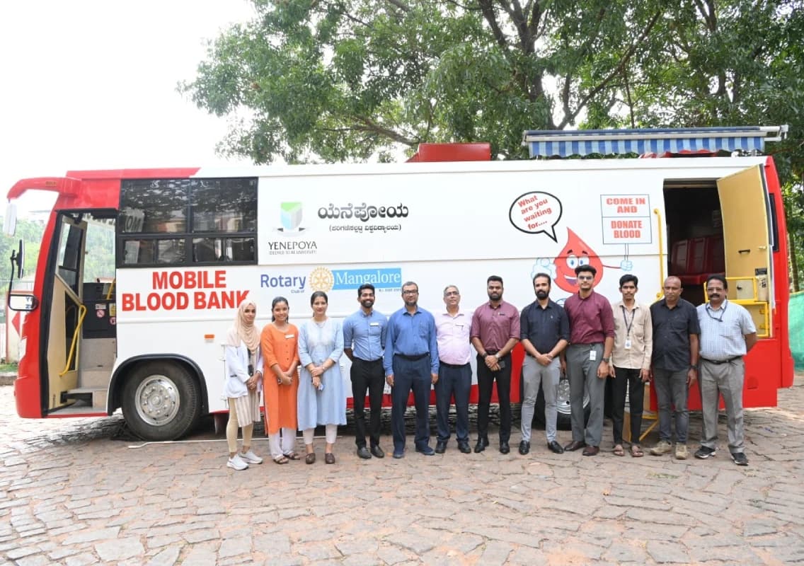 Yenepoya Hospital reintroduces upgraded Mobile Blood Donation Bus to boost community outreach