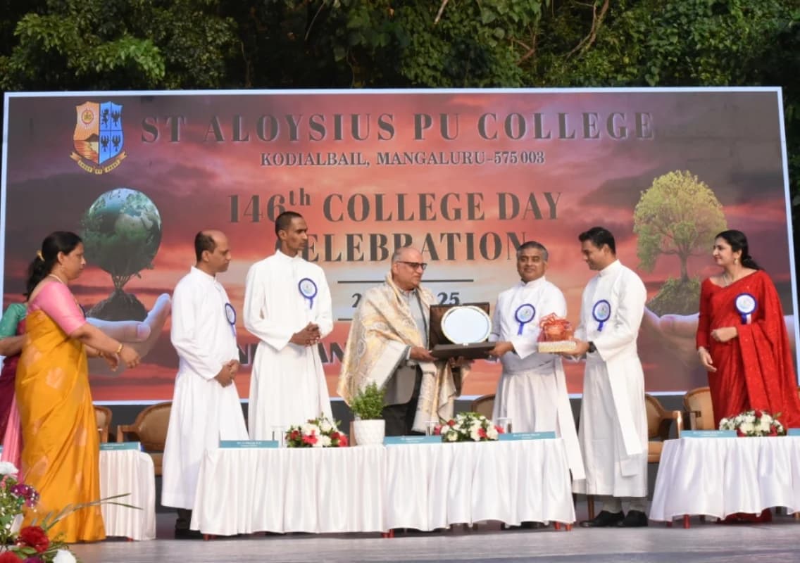 St Aloysius PU College celebrates 146th Annual Day with the theme ‘One Planet, One Purpose – Peace’