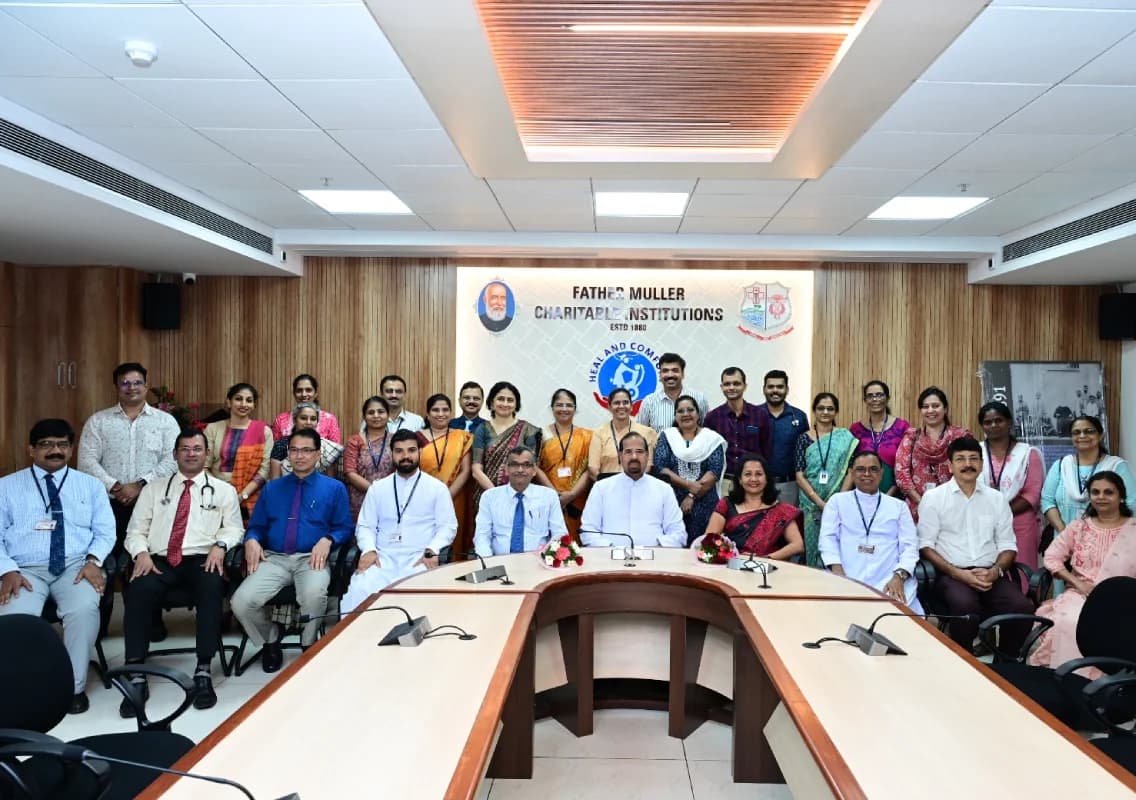 Father Muller appoints new principals for Allied Health colleges