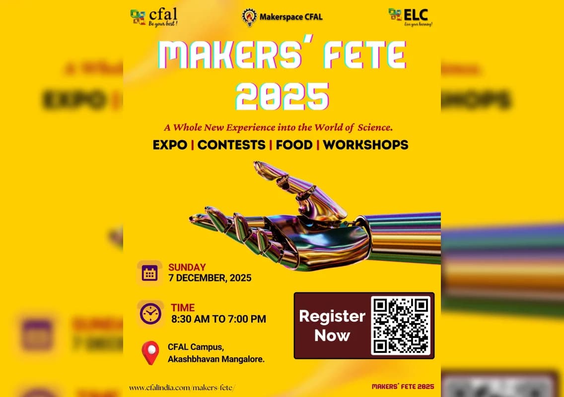 Makers’ Fete 2025 — Mangaluru’s GrandFestival of Innovation, Creativity & STEM