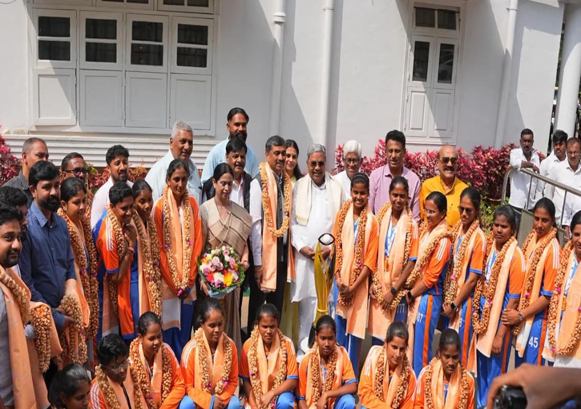 Karnataka CM announces major cash awards for blind women world champions