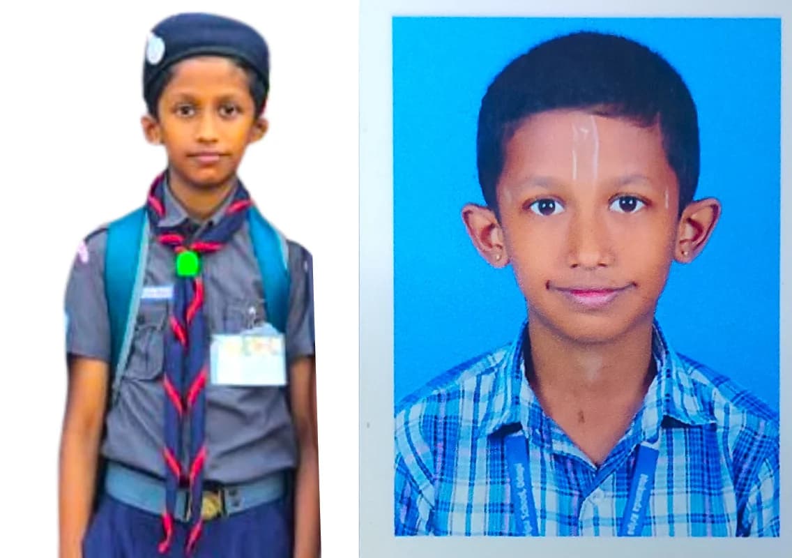 Class VI student alerts Karnataka CM on dangerous pothole in Udupi