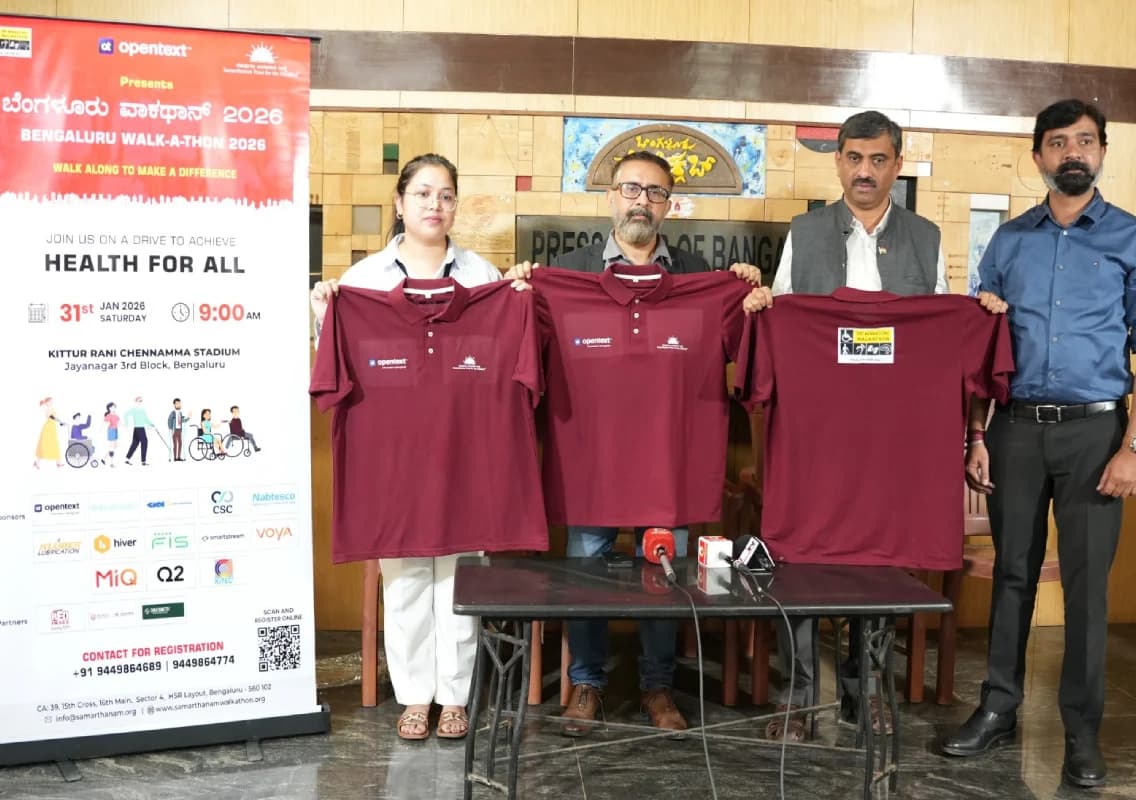 OpenText presents Bengaluru Walkathon to advance ‘Health for All’