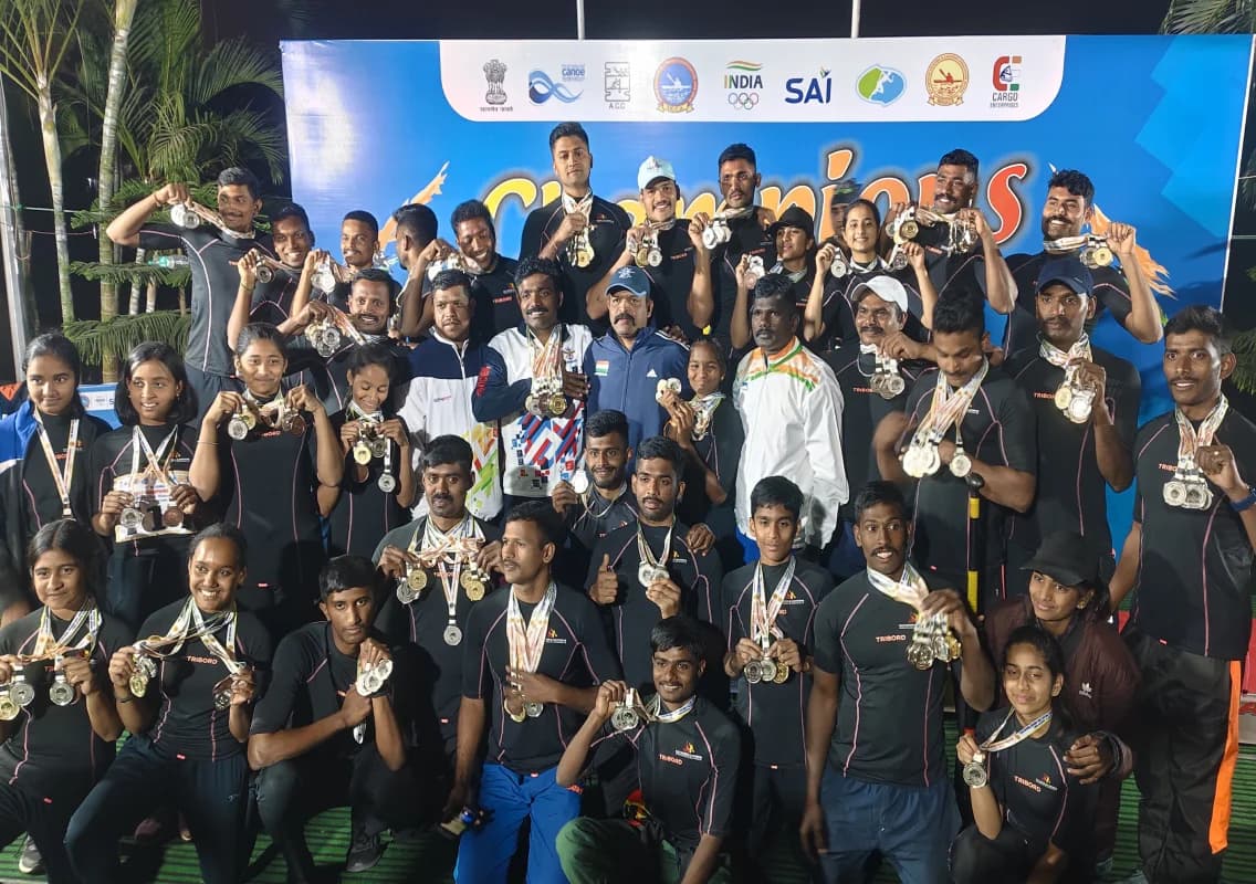 Karnataka shines with 11 medals at National Dragon Boat Championship