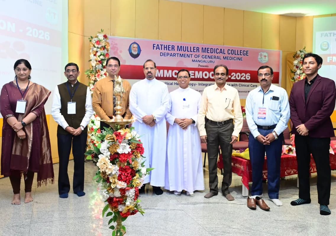 Father Muller hosts FMMC Hemocon 2026 on practical haematology