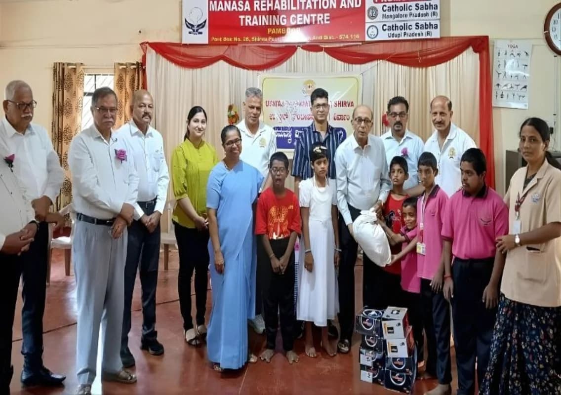 USWAS Foundation donates uniforms to Manasa Special School