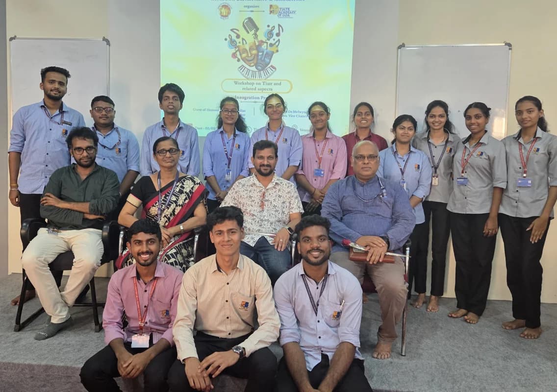 Tiatr workshop inaugurated at St Aloysius University