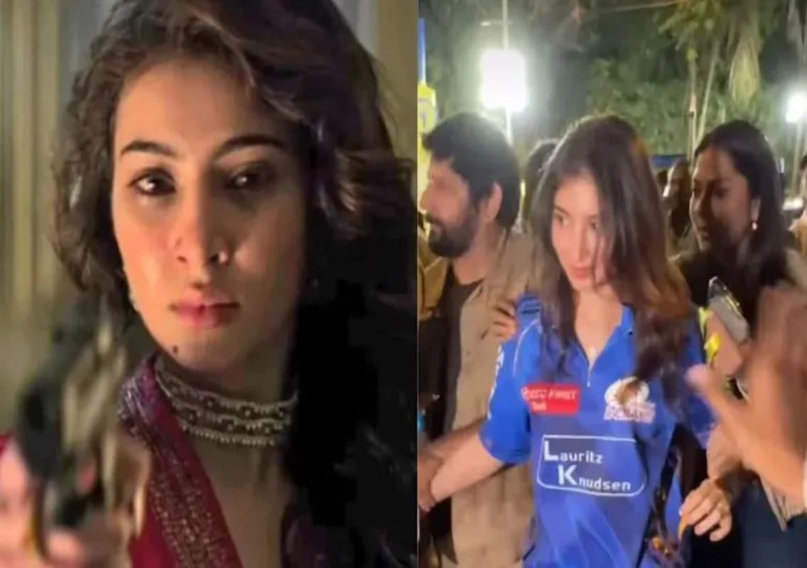 Sara Arjun spotted at Wankhede amid film buzz