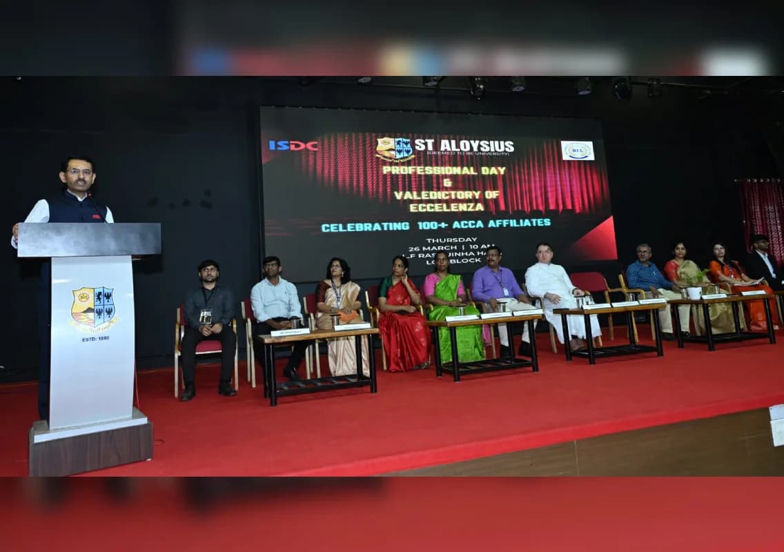 St Aloysius University hosts Professional Day 2026, honours ACCA affiliates