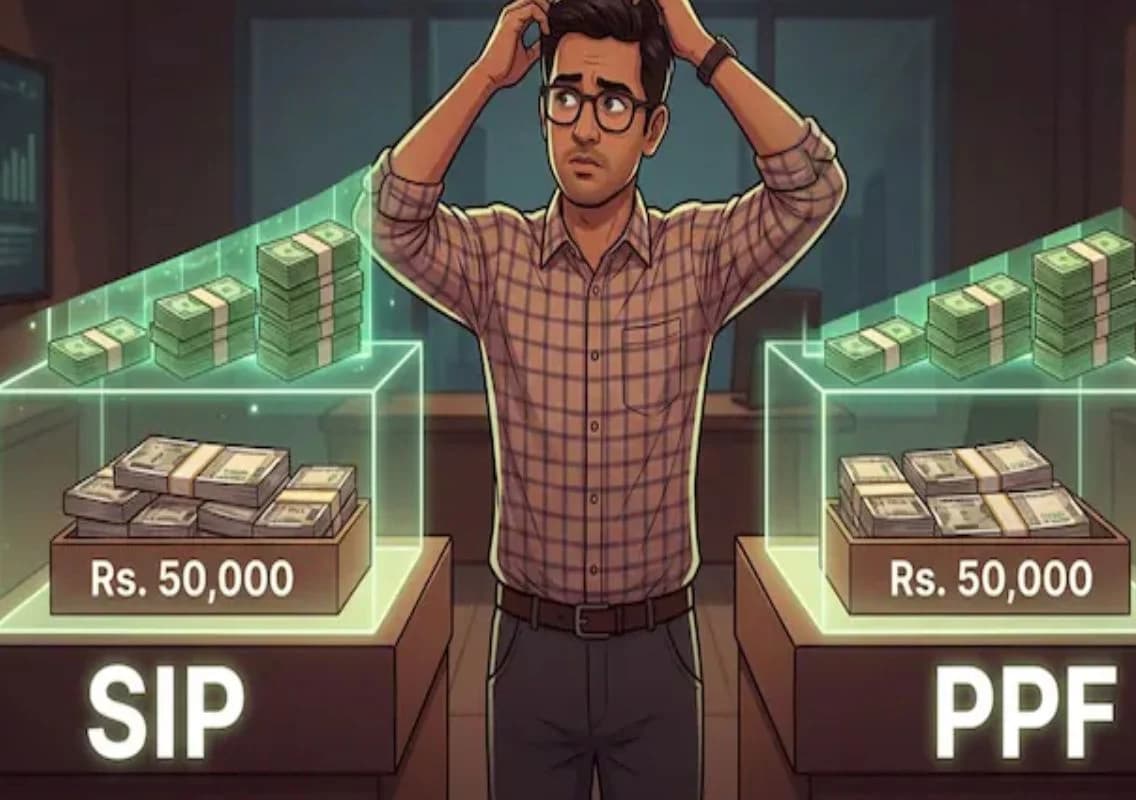 PPF vs SIP: Where will money grow faster?