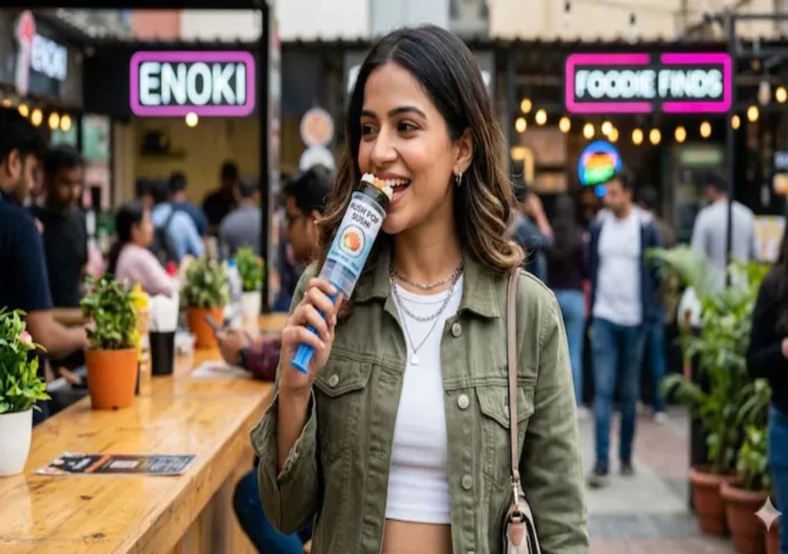 Push-pop sushi trend takes over Delhi NCR