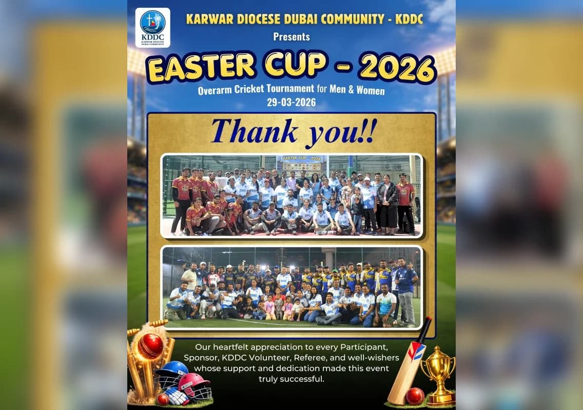 KDDC hosts Easter Cup 2026 cricket tournament in Dubai