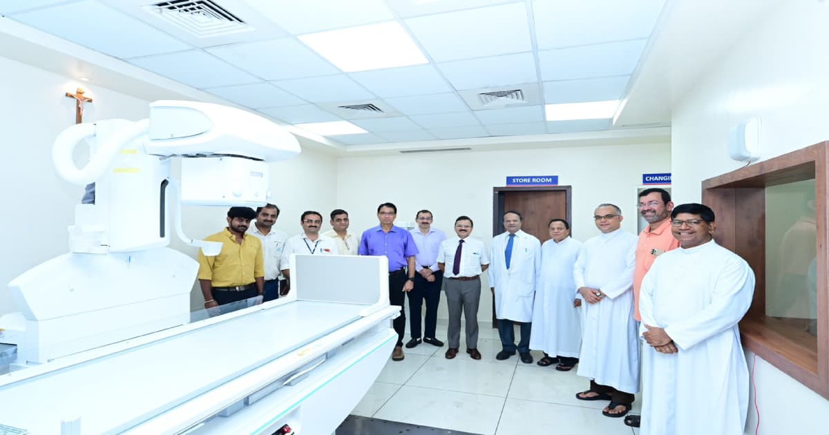 Father Muller Hospital commissions advanced radiography system