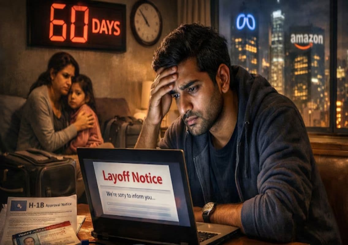 H-1B visa crisis after Meta, Amazon layoffs