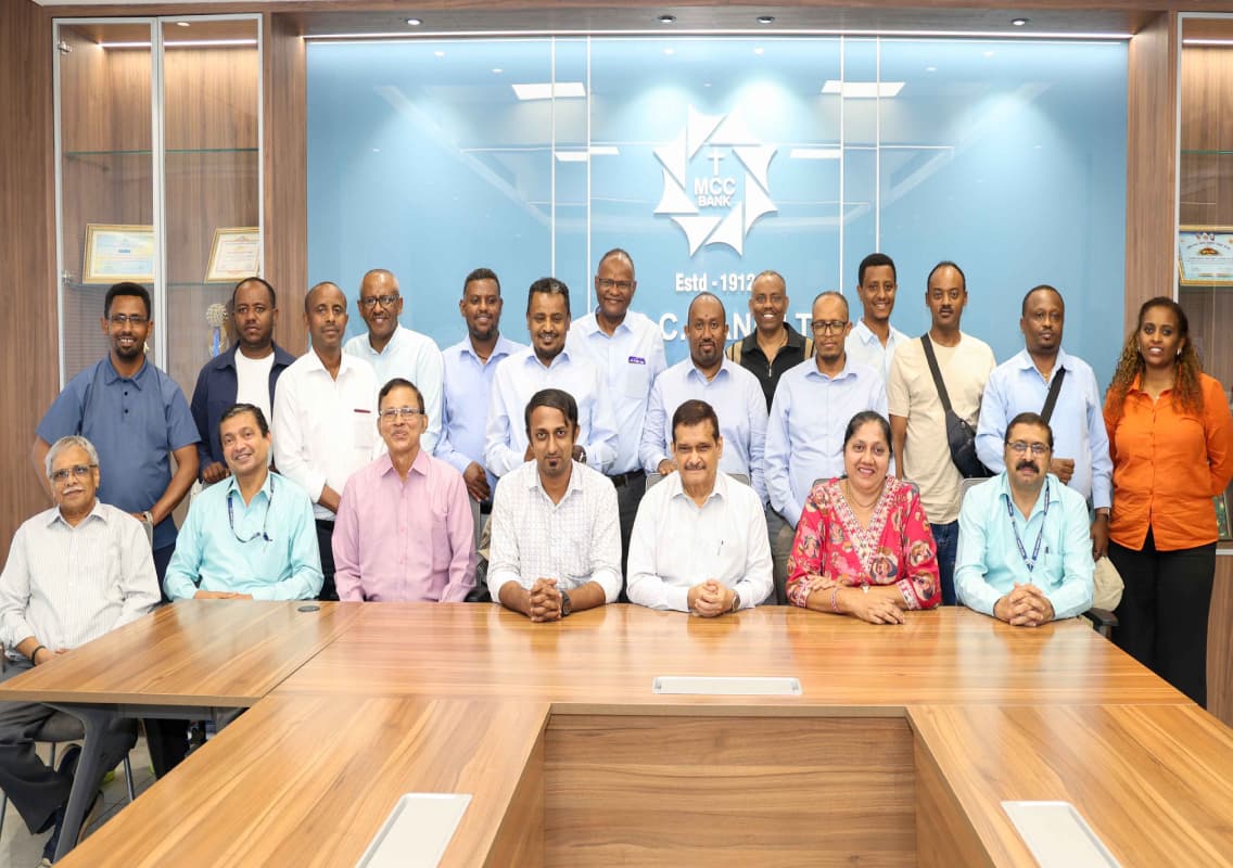 Dashen Bank delegation visits MCC Bank