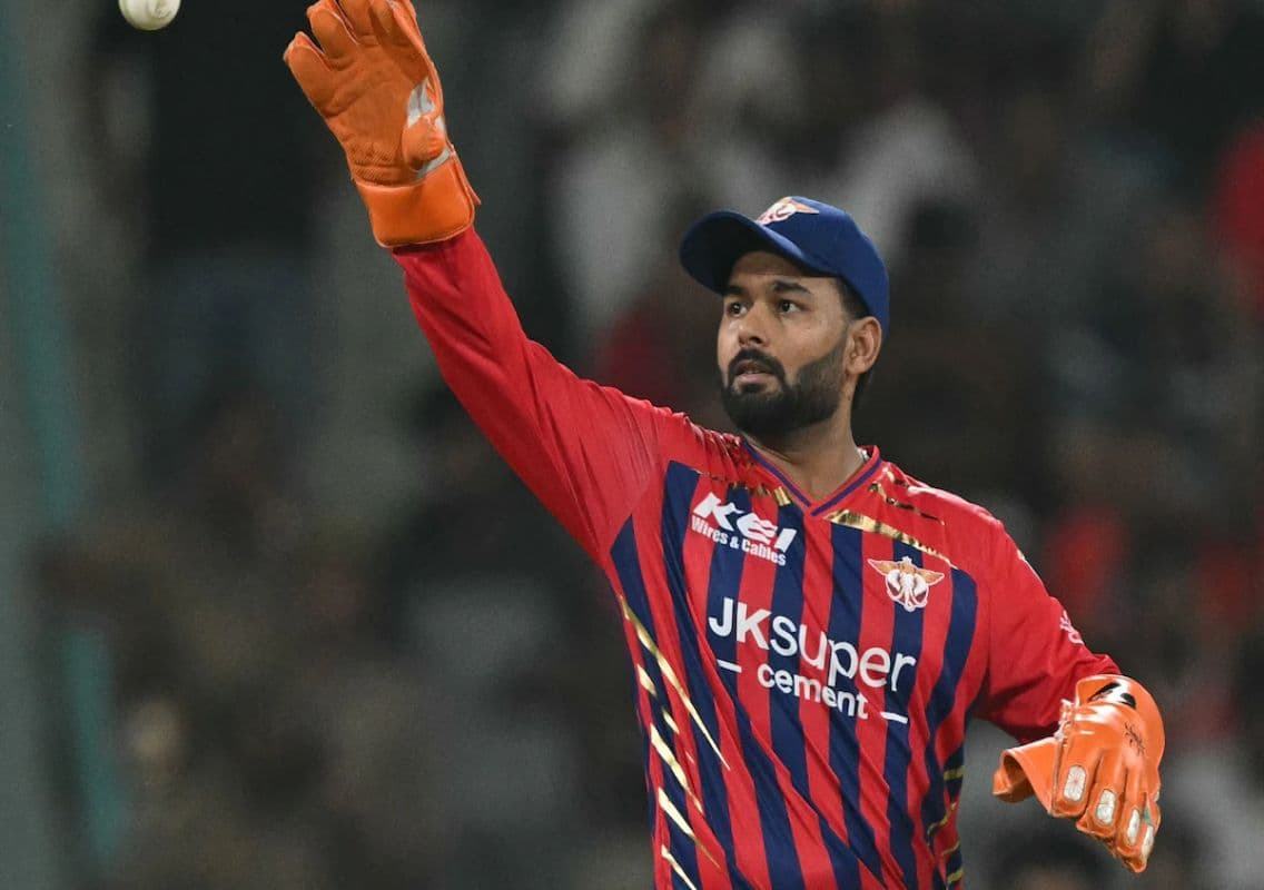 Rishabh Pant fined ₹12 lakh for slow over-rate