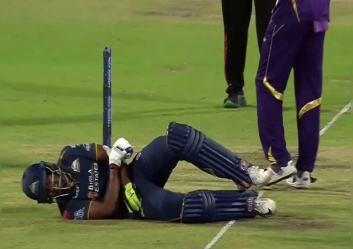 Sai Sudharsan injured in GT vs KKR IPL 2026 match