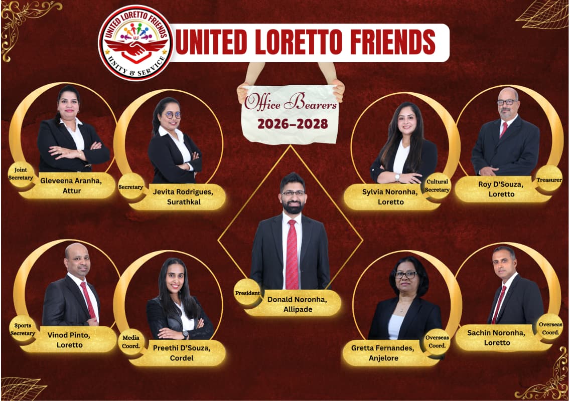 United Loretto Friends announces new office bearers for 2026–2028