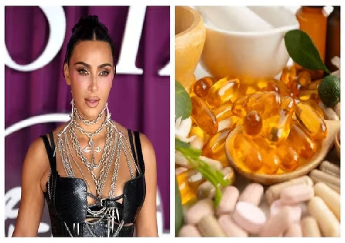Kim Kardashian taking 35 supplements daily sparks debate