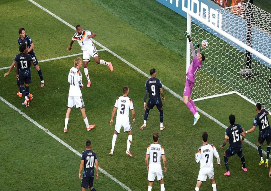 VAR controversy in Germany vs Paraguay World Cup clash
