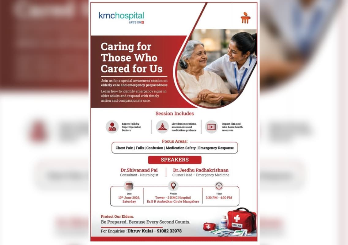 KMC Hospital launches senior citizen health awareness initiative