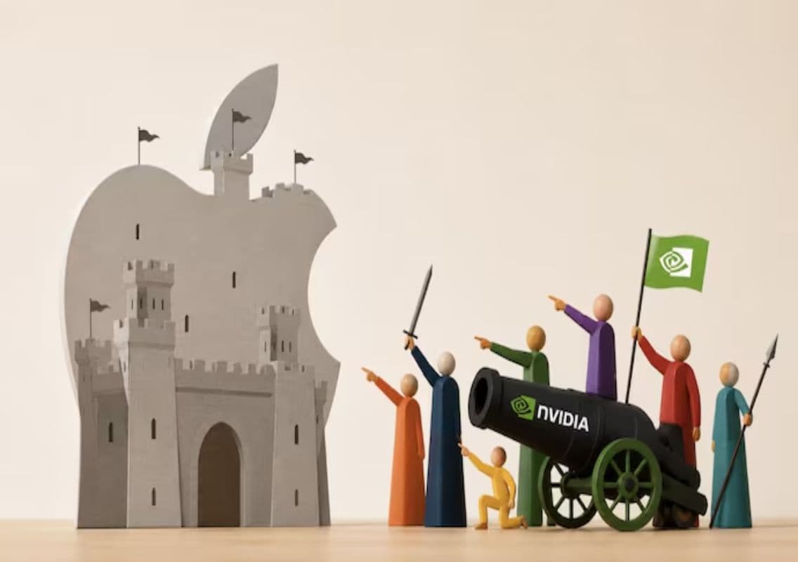 Microsoft and PC makers challenge Apple with Nvidia AI