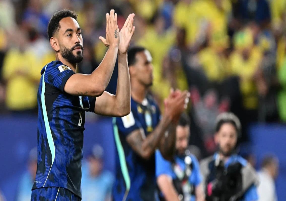 Cunha equals Brazil World Cup record with brace