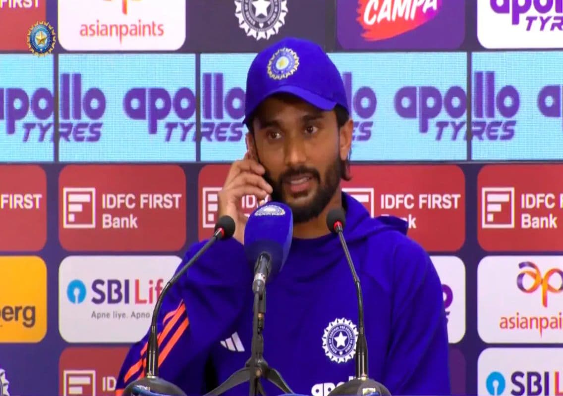 Nitish Reddy pauses presser for mother’s call in Dharamsala