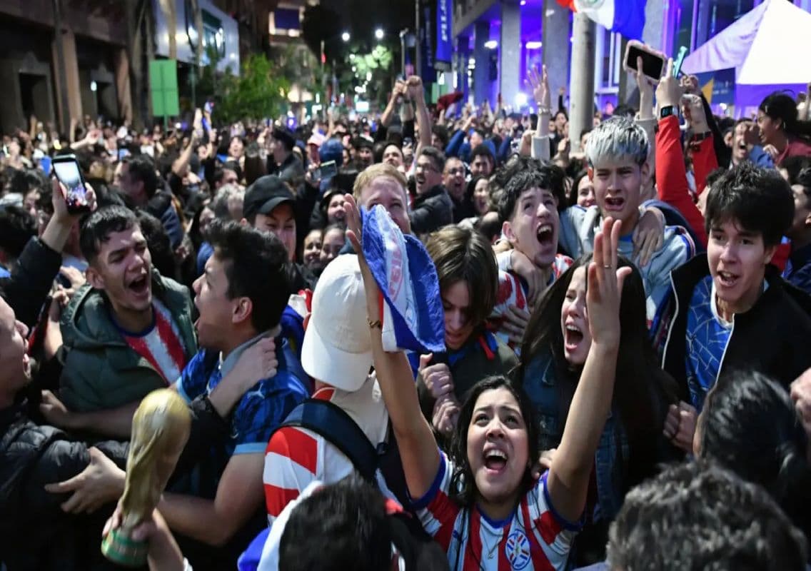 Paraguay stun Germany, fans celebrate historic World Cup win