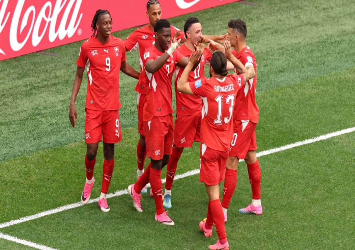 Switzerland top Group B with win over Canada