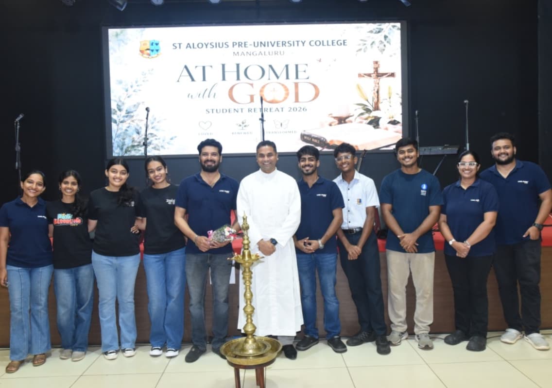 St Aloysius PU College retreat helps students rediscover faith and purpose