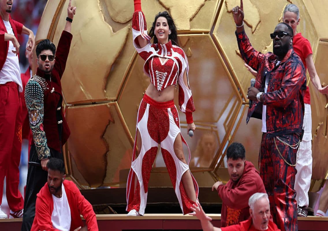 Nora Fatehi stars at Canada World Cup opening ceremony